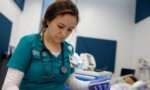 ADN student in simulation lab