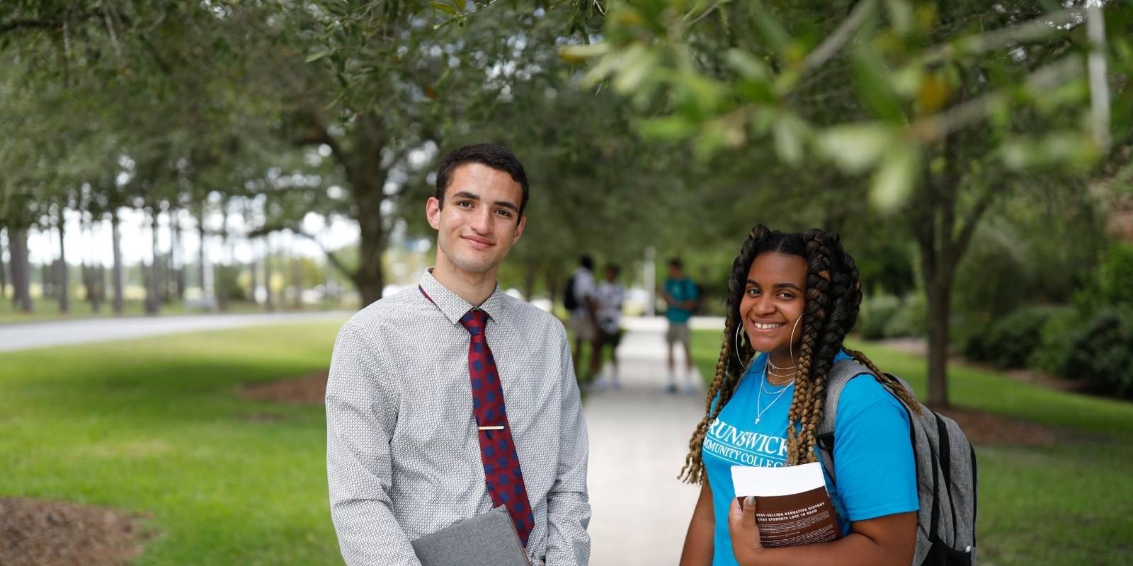 bcc students on campus