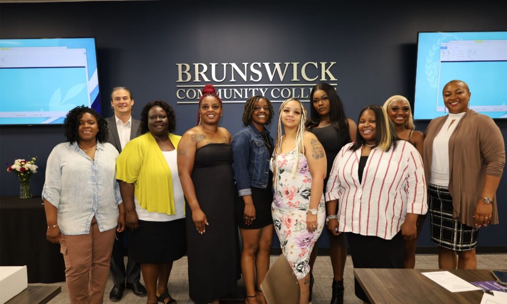 natural hair care class graduates