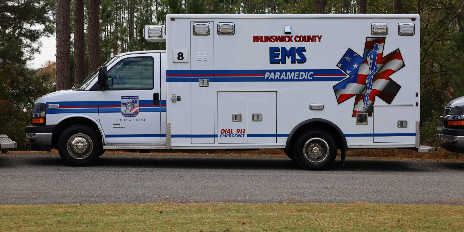 Brunswick County EMS truck