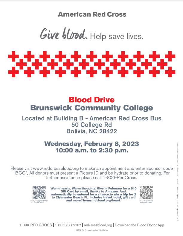 Blood Drive Flyer