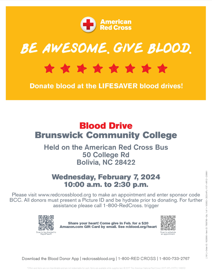 Blood Drive Flyer