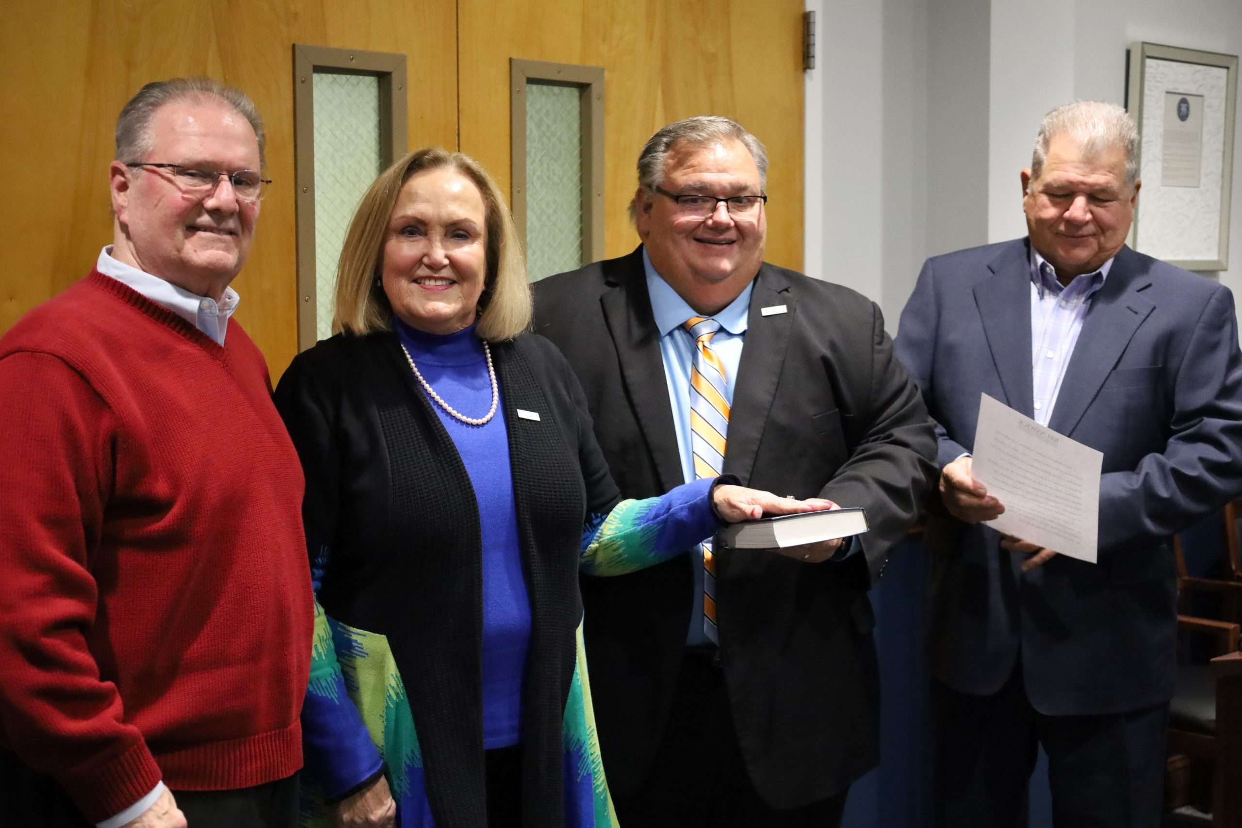 Ann Landis Sworn in as BCC Trustee - Brunswick Community College