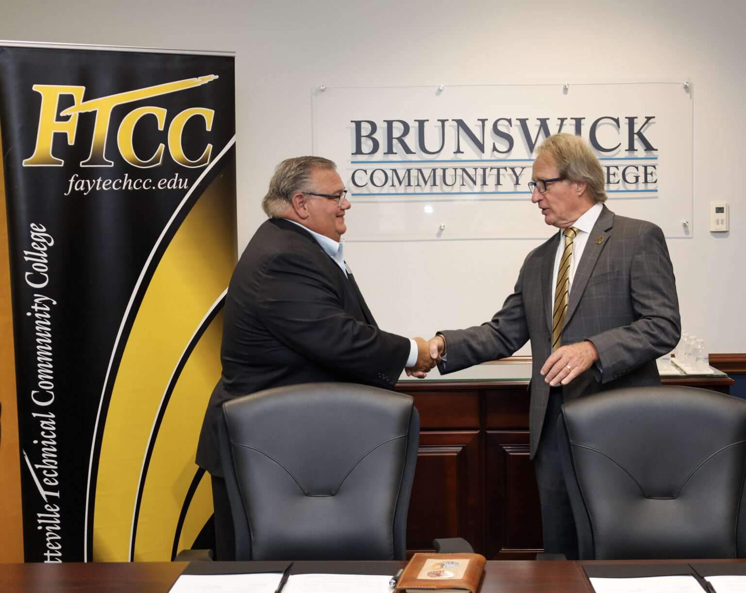 BCC and FTCC Sign Agreement for Funeral Services Program - Brunswick