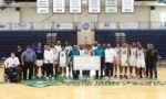 The Stanley Brothers check presentation to the Foundation of BCC in support of BCC Men's Basketball