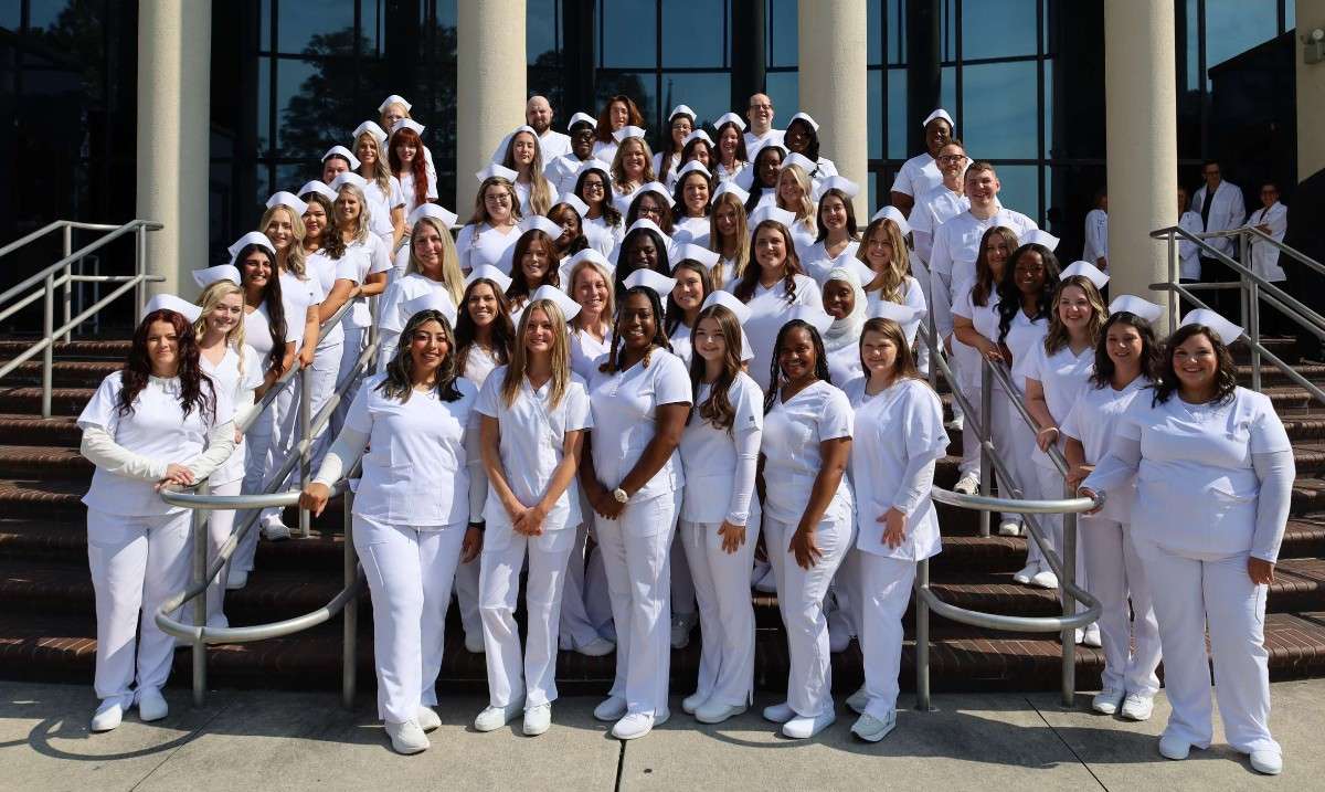 Group photo of 2025 ADN graduates