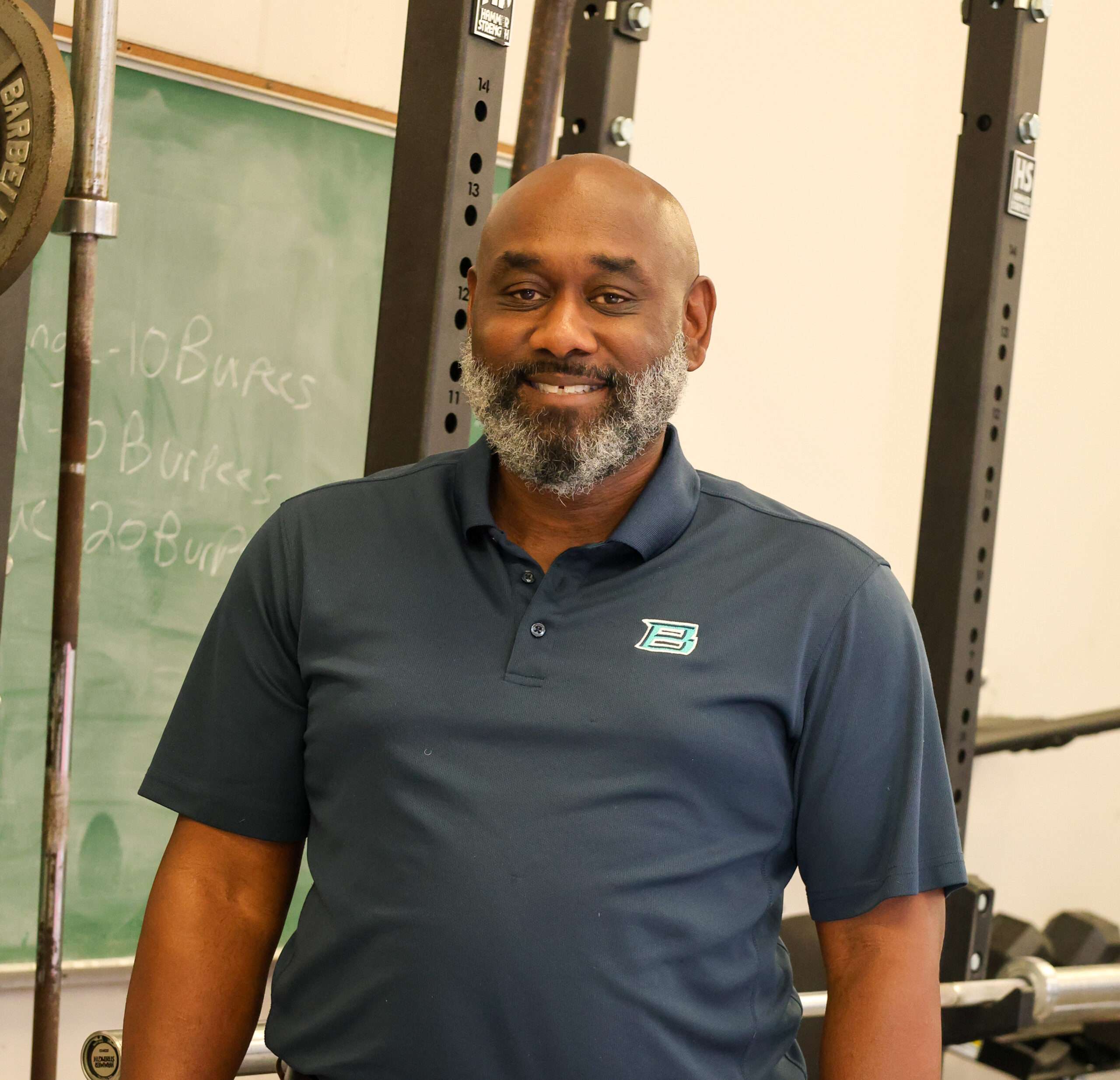 JD Smith in training room