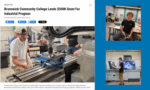 Industrial Maintenance and Machining students in lab