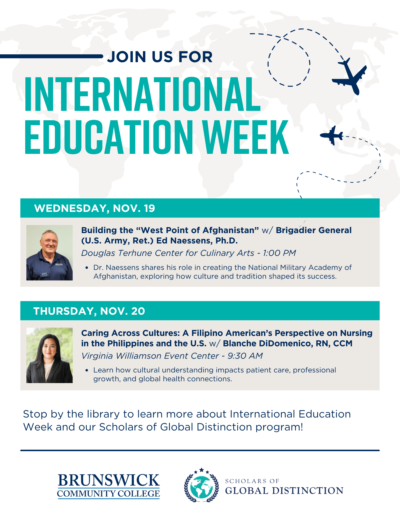 Flyer about International Education Week