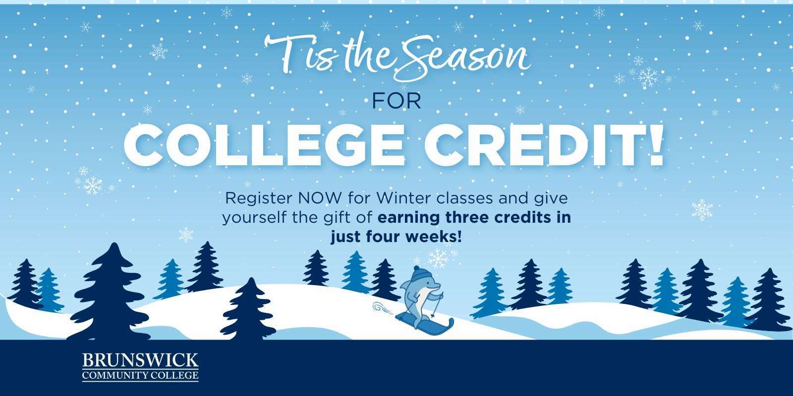 winter wonderland with Duncan Dolphin skiing