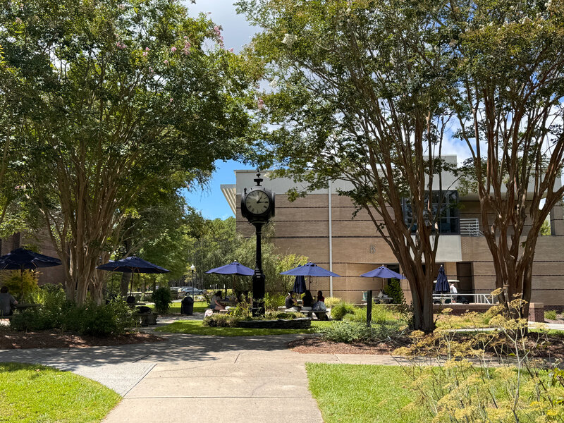 Courtyard and building image