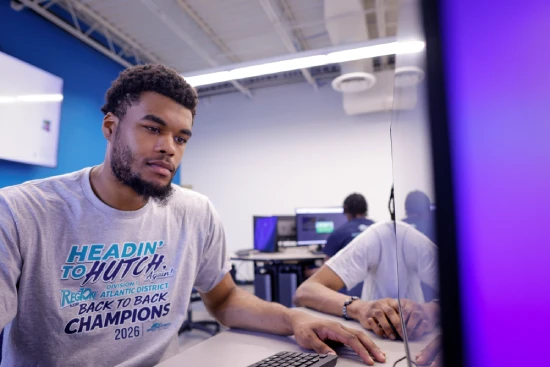 Student staring on the screen thumbnail