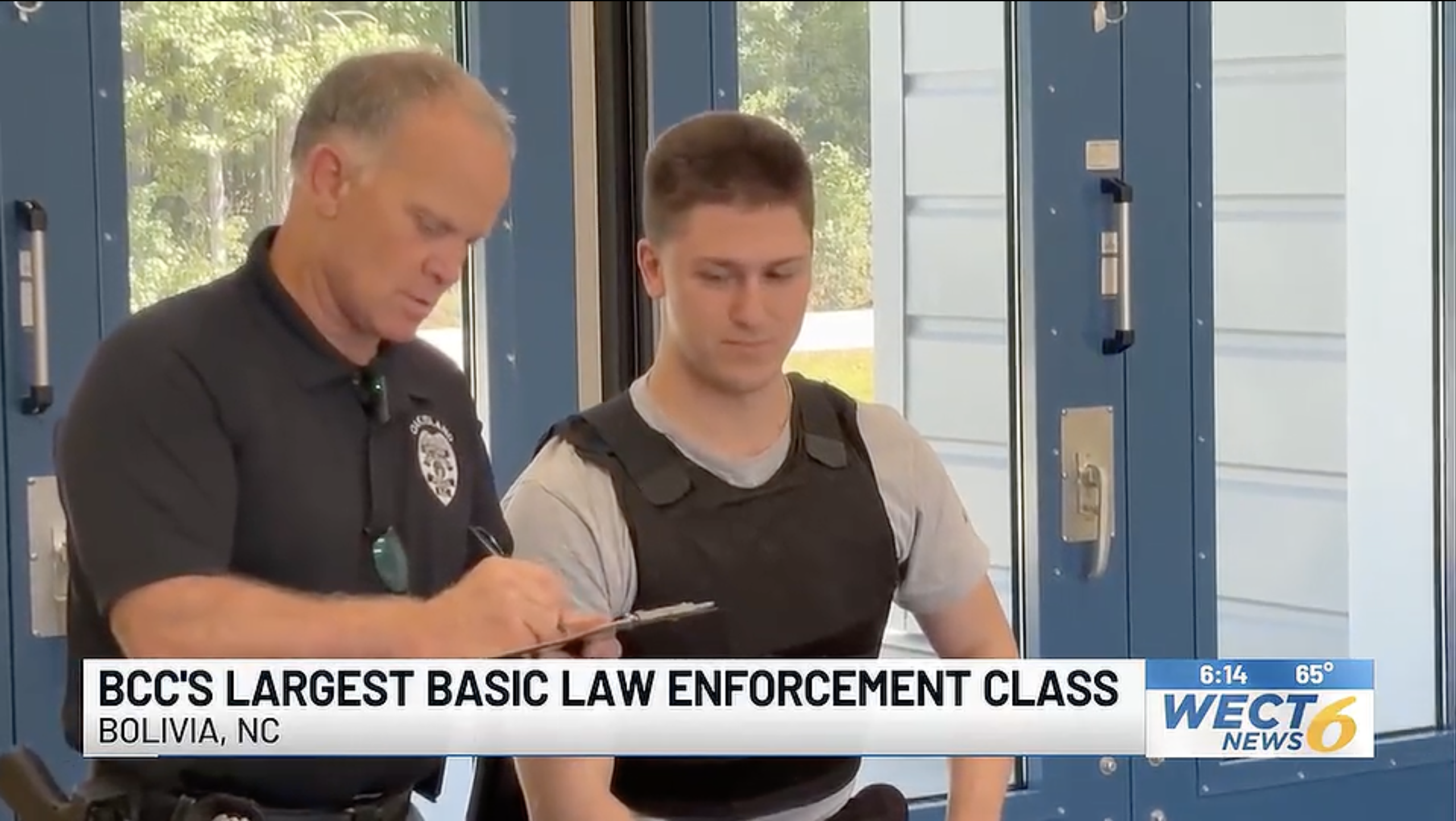 Largest law enforcement class in BCC history debuts at new $18m public safety center